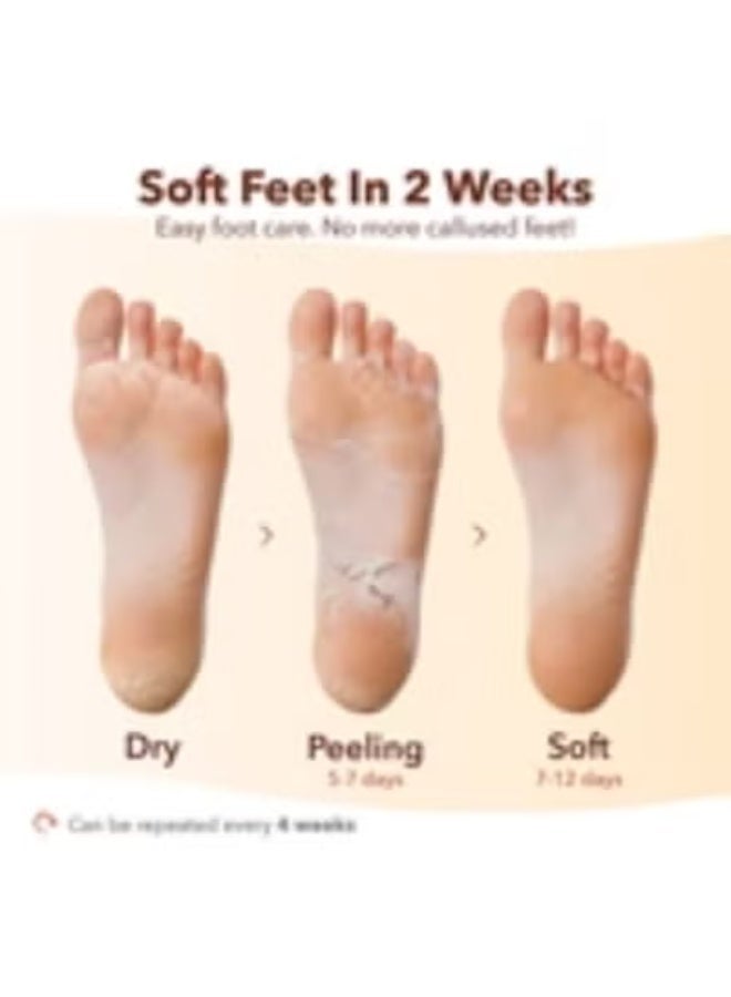 بيور ديرم قناع تقشير القدمين من بيورديرم بوتانيكال تشويس، ، زوج واحد - Image 2